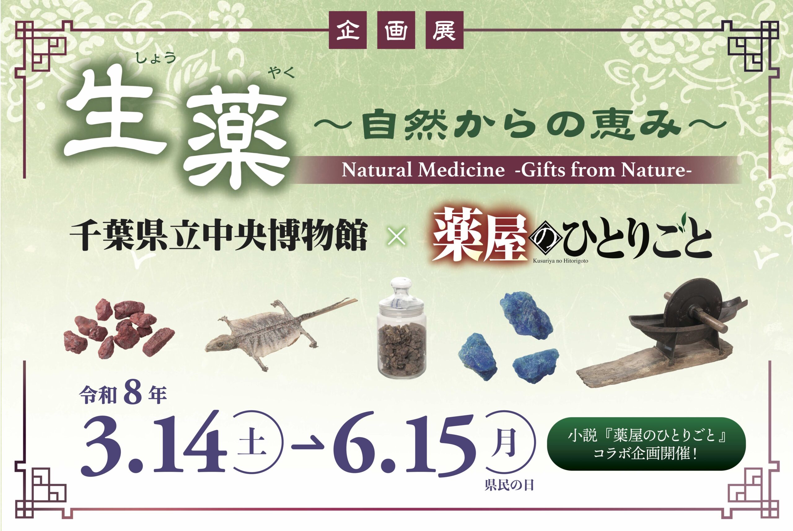 企画展 生薬〜自然からの恵み〜